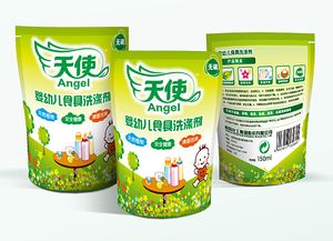 天使洗滌系列 從嬰幼兒到餐具的全方位日用品包裝設(shè)計創(chuàng)新